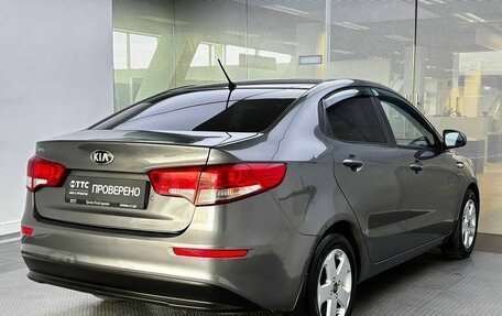 KIA Rio III рестайлинг, 2016 год, 915 000 рублей, 6 фотография