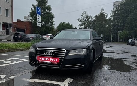 Audi A8, 2011 год, 1 050 000 рублей, 8 фотография