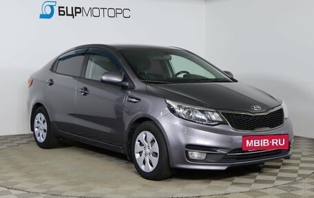 KIA Rio III рестайлинг, 2016 год, 899 990 рублей, 3 фотография