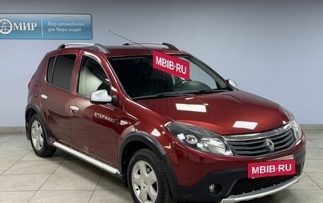 Renault Sandero I, 2012 год, 689 000 рублей, 3 фотография