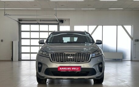 KIA Sorento III Prime рестайлинг, 2019 год, 3 050 000 рублей, 2 фотография