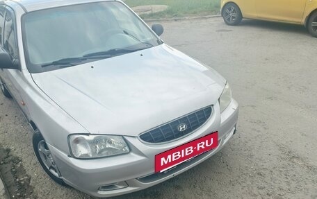 Hyundai Accent II, 2005 год, 300 000 рублей, 33 фотография