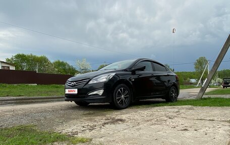 Hyundai Solaris II рестайлинг, 2014 год, 600 000 рублей, 10 фотография