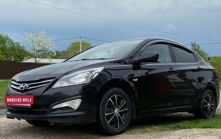 Hyundai Solaris II рестайлинг, 2014 год, 600 000 рублей, 9 фотография