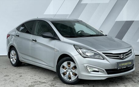 Hyundai Solaris II рестайлинг, 2014 год, 818 000 рублей, 3 фотография