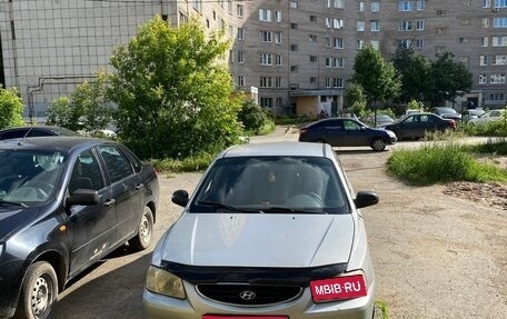 Hyundai Accent II, 2003 год, 145 000 рублей, 1 фотография
