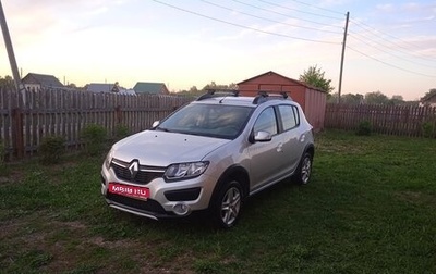 Renault Sandero II рестайлинг, 2015 год, 890 000 рублей, 1 фотография