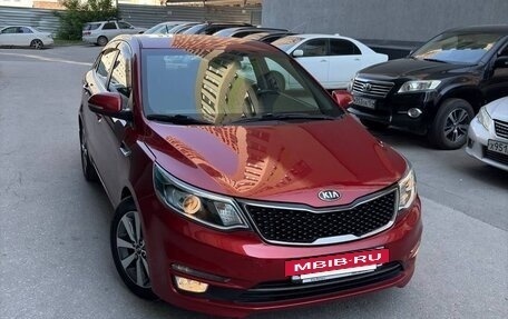 KIA Rio III рестайлинг, 2016 год, 1 050 000 рублей, 29 фотография