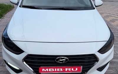 Hyundai Solaris II рестайлинг, 2017 год, 1 100 000 рублей, 1 фотография