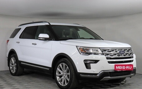 Ford Explorer VI, 2018 год, 3 147 000 рублей, 4 фотография
