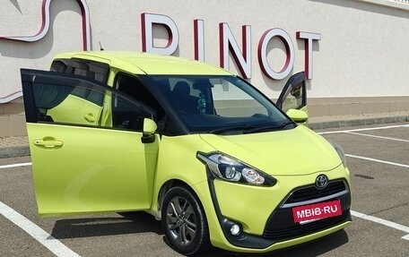 Toyota Sienta II, 2017 год, 1 250 000 рублей, 35 фотография