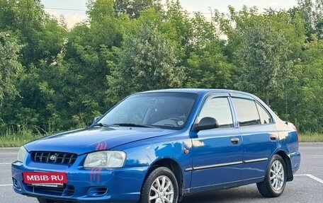 Hyundai Accent II, 2003 год, 340 000 рублей, 2 фотография