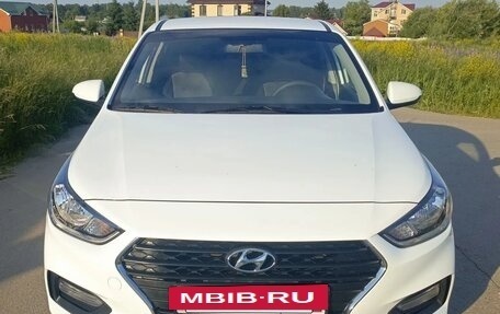 Hyundai Solaris II рестайлинг, 2018 год, 1 399 000 рублей, 4 фотография