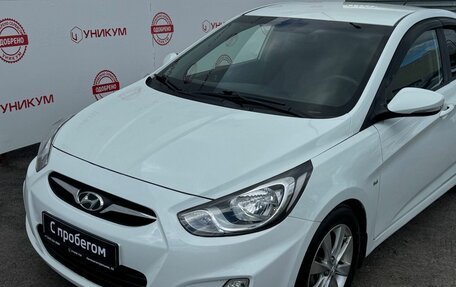 Hyundai Solaris II рестайлинг, 2012 год, 849 000 рублей, 10 фотография