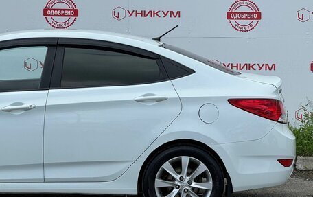 Hyundai Solaris II рестайлинг, 2012 год, 849 000 рублей, 13 фотография