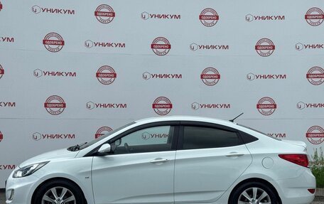 Hyundai Solaris II рестайлинг, 2012 год, 849 000 рублей, 2 фотография