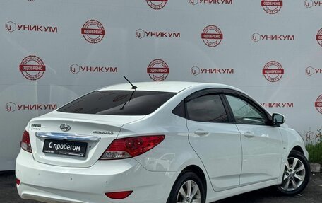 Hyundai Solaris II рестайлинг, 2012 год, 849 000 рублей, 5 фотография