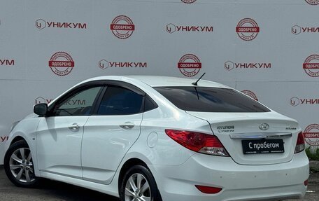 Hyundai Solaris II рестайлинг, 2012 год, 849 000 рублей, 3 фотография