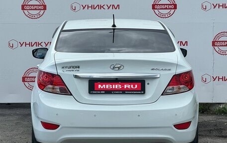 Hyundai Solaris II рестайлинг, 2012 год, 849 000 рублей, 4 фотография