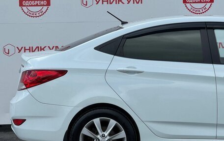 Hyundai Solaris II рестайлинг, 2012 год, 849 000 рублей, 17 фотография