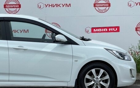 Hyundai Solaris II рестайлинг, 2012 год, 849 000 рублей, 18 фотография