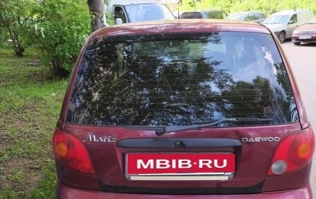 Daewoo Matiz I, 2008 год, 165 000 рублей, 4 фотография