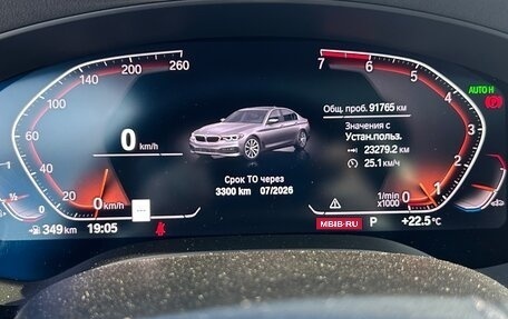 BMW 5 серия, 2019 год, 3 549 000 рублей, 10 фотография