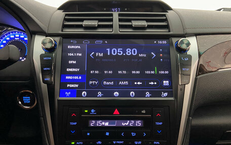 Toyota Camry, 2016 год, 2 070 000 рублей, 14 фотография