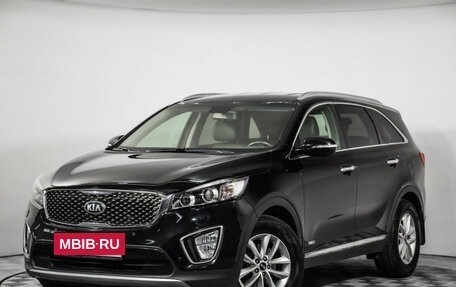 KIA Sorento III Prime рестайлинг, 2016 год, 2 419 000 рублей, 2 фотография