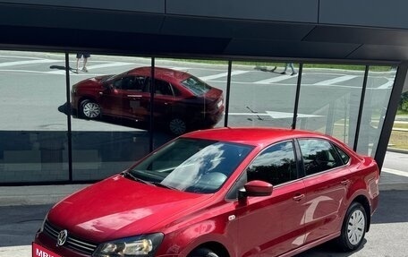 Volkswagen Polo VI (EU Market), 2013 год, 860 000 рублей, 9 фотография