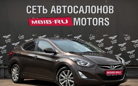 Hyundai Elantra V, 2014 год, 1 190 000 рублей, 1 фотография