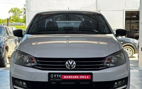 Volkswagen Polo VI (EU Market), 2019 год, 955 000 рублей, 2 фотография