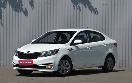 KIA Rio III рестайлинг, 2016 год, 999 000 рублей, 1 фотография