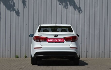 KIA Rio III рестайлинг, 2016 год, 999 000 рублей, 6 фотография