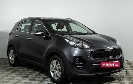 KIA Sportage IV рестайлинг, 2017 год, 1 849 585 рублей, 3 фотография