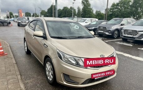 KIA Rio III рестайлинг, 2014 год, 1 029 000 рублей, 2 фотография