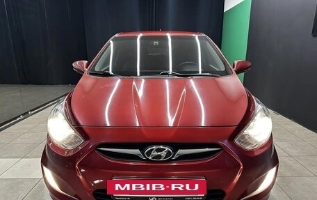 Hyundai Solaris II рестайлинг, 2011 год, 630 000 рублей, 2 фотография