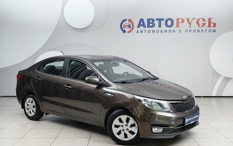 KIA Rio III рестайлинг, 2016 год, 945 000 рублей, 1 фотография
