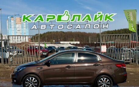 KIA Rio III рестайлинг, 2016 год, 949 000 рублей, 3 фотография