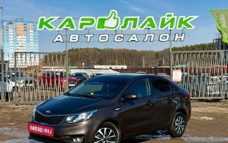 KIA Rio III рестайлинг, 2016 год, 949 000 рублей, 2 фотография