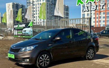 KIA Rio III рестайлинг, 2016 год, 949 000 рублей, 7 фотография