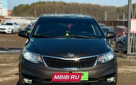 KIA Rio III рестайлинг, 2016 год, 949 000 рублей, 5 фотография