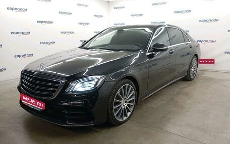 Mercedes-Benz S-Класс, 2019 год, 3 815 010 рублей, 1 фотография