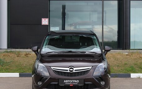Opel Zafira C рестайлинг, 2012 год, 980 000 рублей, 2 фотография