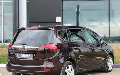 Opel Zafira C рестайлинг, 2012 год, 980 000 рублей, 4 фотография