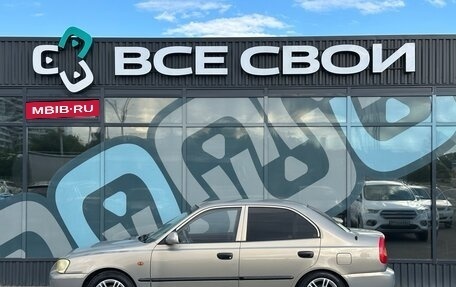 Hyundai Accent II, 2007 год, 425 000 рублей, 9 фотография