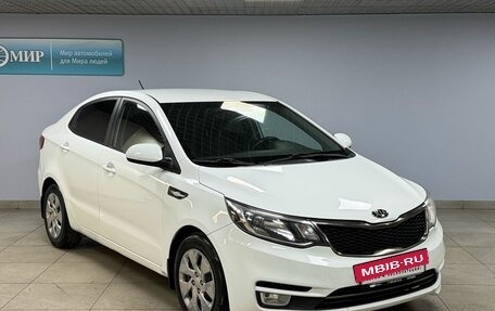 KIA Rio III рестайлинг, 2016 год, 889 000 рублей, 3 фотография