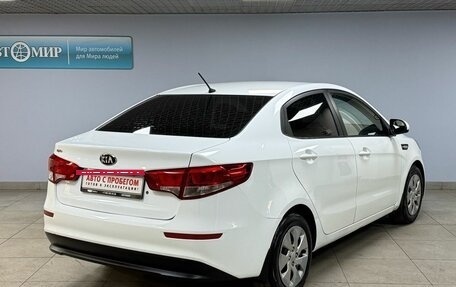 KIA Rio III рестайлинг, 2016 год, 889 000 рублей, 5 фотография