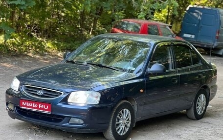 Hyundai Accent II, 2007 год, 395 000 рублей, 1 фотография