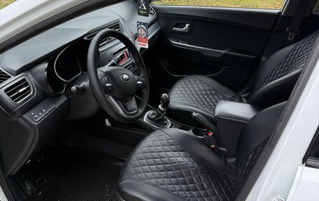 KIA Rio III рестайлинг, 2014 год, 8 фотография